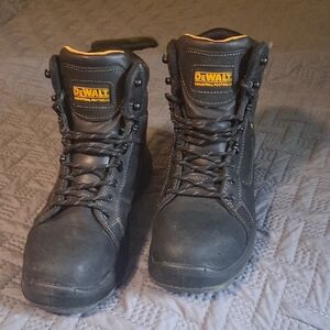 DeWalt Men’s Black and Yellow Work Boots